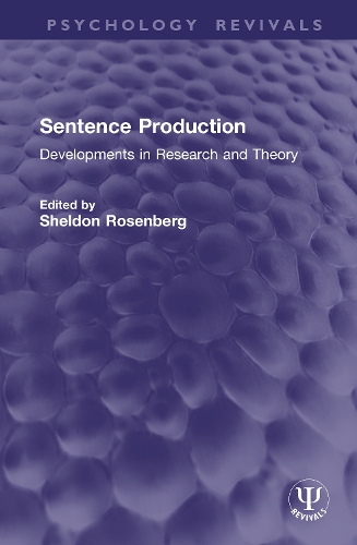 Sentence Production: Developments in Research and Theory.