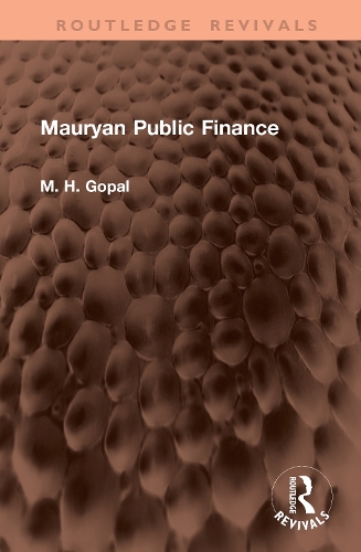 Mauryan Public Finance.