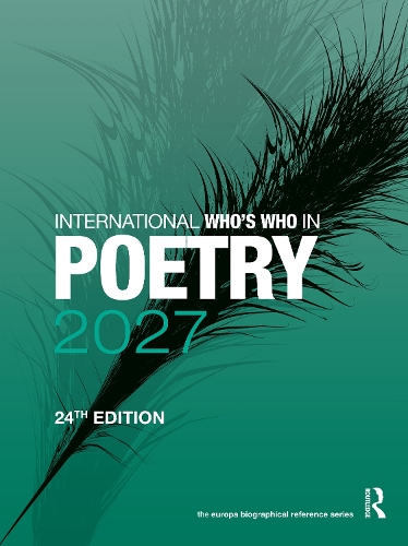 International Who's Who in Poetry 2027. 24th edition