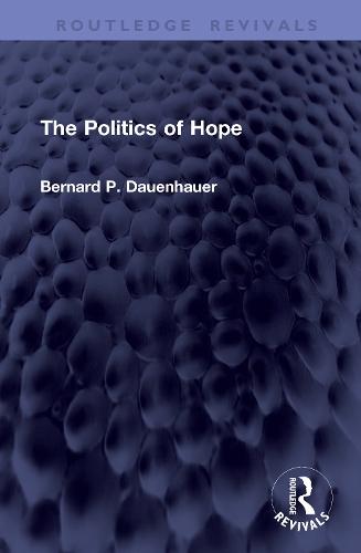 The Politics of Hope.