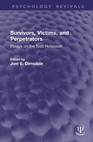 Survivors, Victims, and Perpetrators: Essays on the Nazi Holocaust.