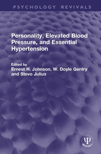 Personality, Elevated Blood Pressure, and Essential Hypertension.
