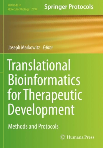 Translational Bioinformatics for Therapeutic Development. 2021 ed.