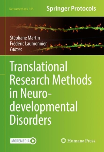 Translational Research Methods in Neurodevelopmental Disorders. 2022 ed.
