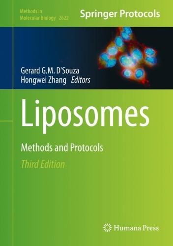 Liposomes: Methods and Protocols. Third Edition 2023