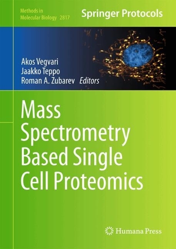 Mass Spectrometry Based Single Cell Proteomics. 2024 ed.
