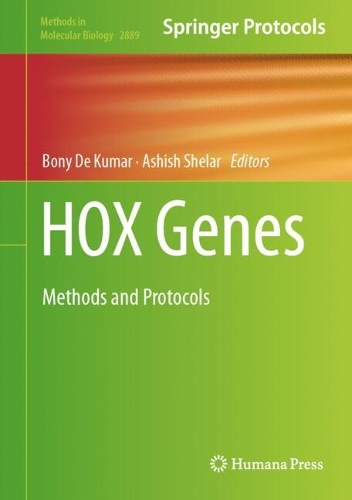 HOX Genes: Methods and Protocols. 2024 ed.