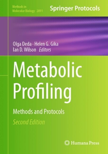Metabolic Profiling: Methods and Protocols. Second Edition 2025