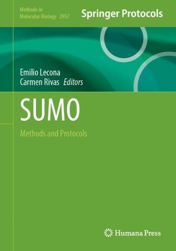 SUMO: Methods and Protocols.