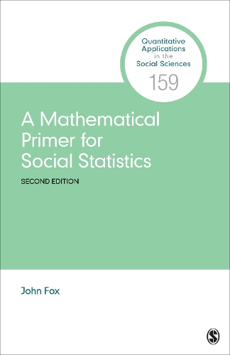 A Mathematical Primer for Social Statistics.