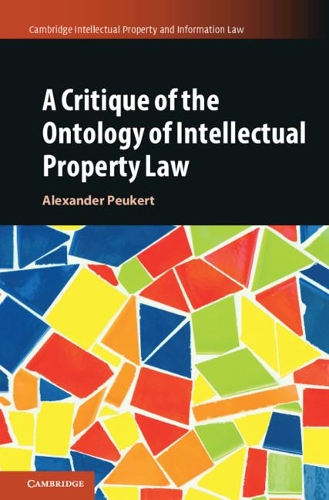 A Critique of the Ontology of Intellectual Property Law.