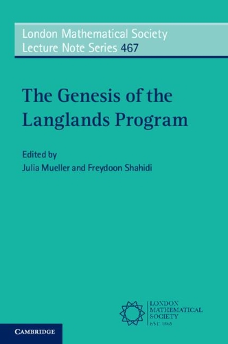 The Genesis of the Langlands Program.
