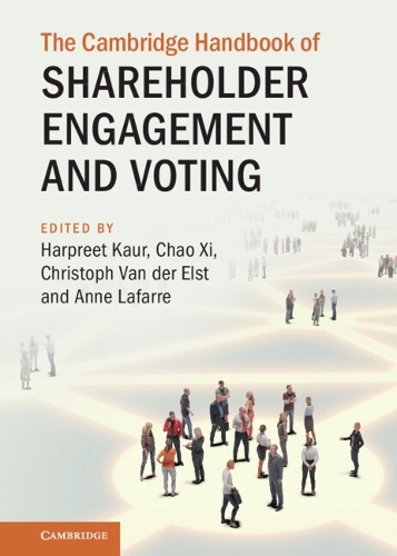 The Cambridge Handbook of Shareholder Engagement and Voting.
