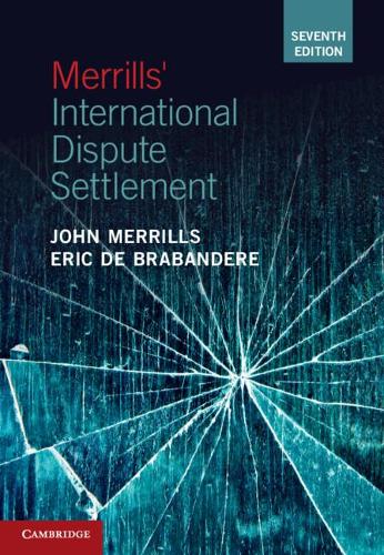 Merrills' International Dispute Settlement.