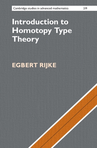 Introduction to Homotopy Type Theory.