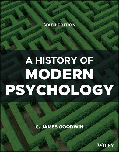 A History of Modern Psychology.