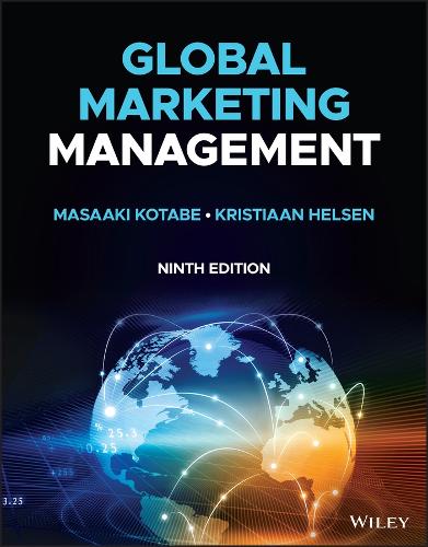 Global Marketing Management.