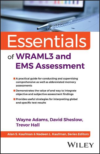 Essentials of Wraml3 and EMS Assessment 2nd ed.