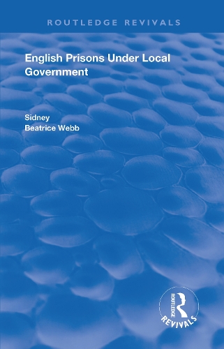 English Prisons Under Local Government.