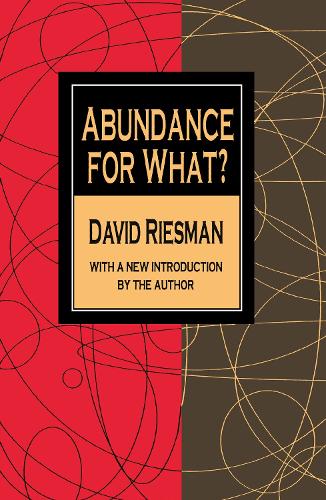 Abundance for What?.