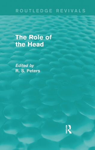 The Role of the Head (Routledge Revivals).