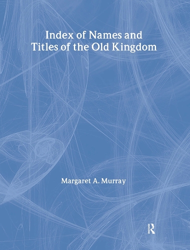 Index Of Names & Titles Of The.