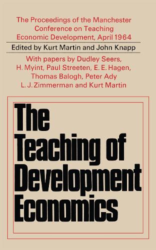 Teaching of Development Economics.