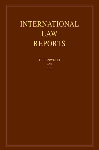 International Law Reports. Volume 196.