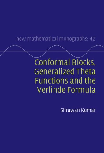 Conformal Blocks, Generalized Theta Functions and the Verlinde Formula.