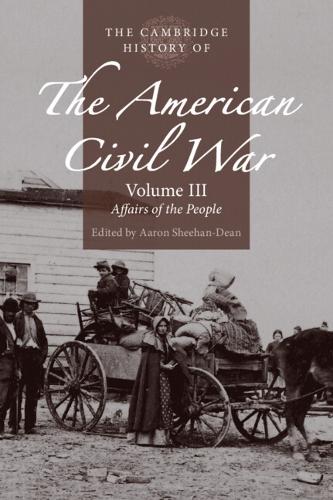The Cambridge History of the American Civil War: Volume 3, Affairs of the People.