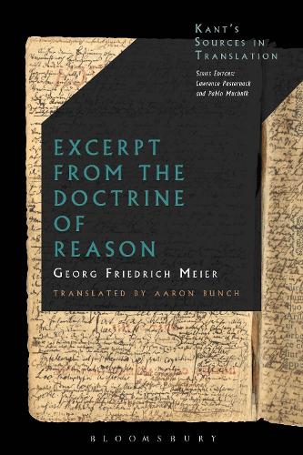Excerpt from the Doctrine of Reason.