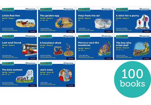 Read Write Inc. Phonics: Blue Set 6 More Storybooks (Pack of 100).