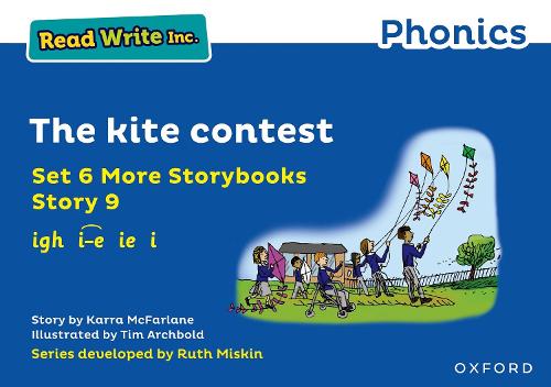 Read Write Inc. Phonics: The kite contest (Blue Set 6A Storybook 9).