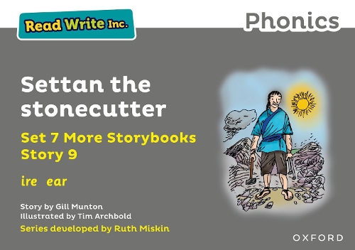 Read Write Inc. Phonics: Settan the stonecutter (Grey Set 7A Storybook 9).