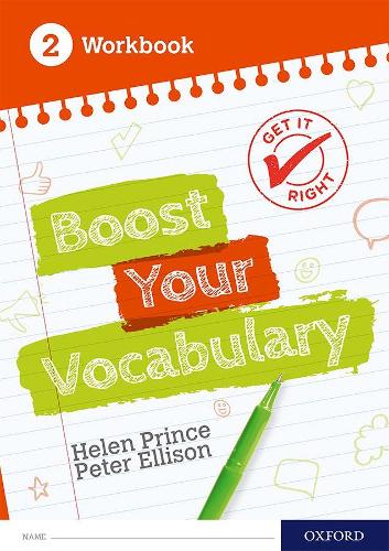 Get It Right: Boost Your Vocabulary Workbook 2 (Pack of 15).