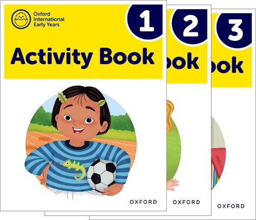 Oxford International Early Years: Activity Books 1-3 Pack.