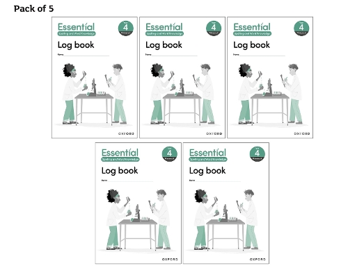 Essential Spelling and Word Knowledge: Year 4 Log Book Pack of 5.