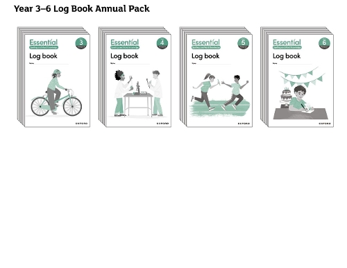 Essential Spelling and Word Knowledge: Years 3-6 Years 3-6 Log Book Annual Pack.