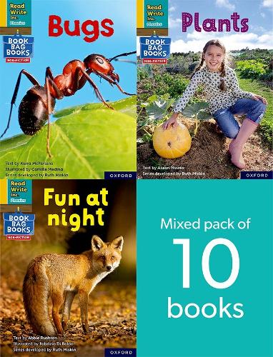 Read Write Inc. Phonics Book Bag Books: Yellow Set 5: Non-Fiction Mixed Pack of 10.