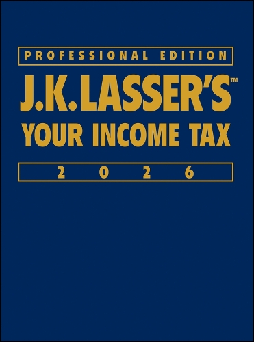 J.K. Lasser's Your Income Tax 2026, Professional Edition.