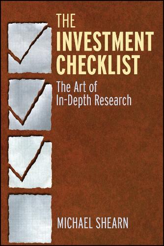 The Investment Checklist: The Art of In-Depth Research.
