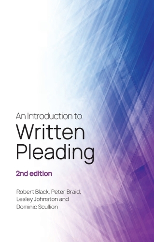 An Introduction to Written Pleading: 2nd edition.