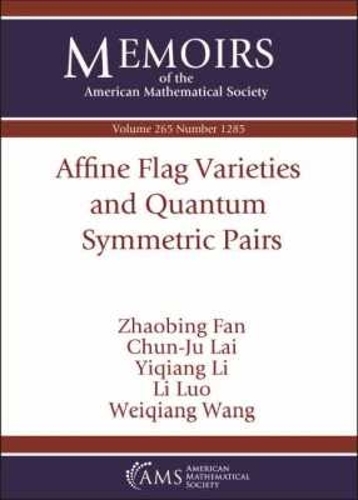 Affine Flag Varieties and Quantum Symmetric Pairs.