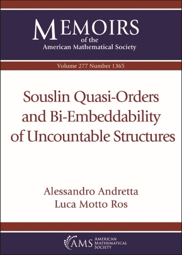 Souslin Quasi-Orders and Bi-Embeddability of Uncountable Structures.