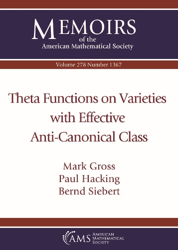 Theta Functions on Varieties with Effective Anti-Canonical Class.