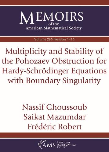 Multiplicity and Stability of the Pohozaev Obstruction for Hardy-Schrodinger Equations with Boundary Singularity.