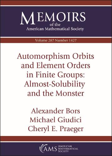 Automorphism Orbits and Element Orders in Finite Groups