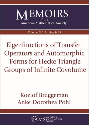Eigenfunctions of Transfer Operators and Automorphic Forms for Hecke Triangle Groups of Infinite Covolume.