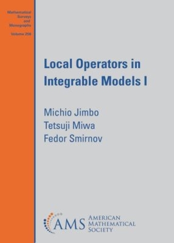 Local Operators in Integrable Models I.