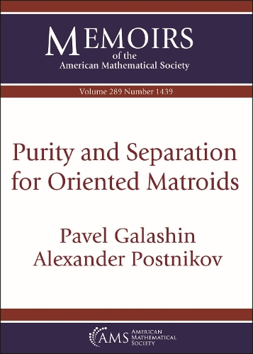 Purity and Separation for Oriented Matroids.
